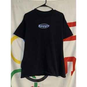 Empyre T Shirt Large Black Thanks For Nothing Skate Surf Graphic Tee
